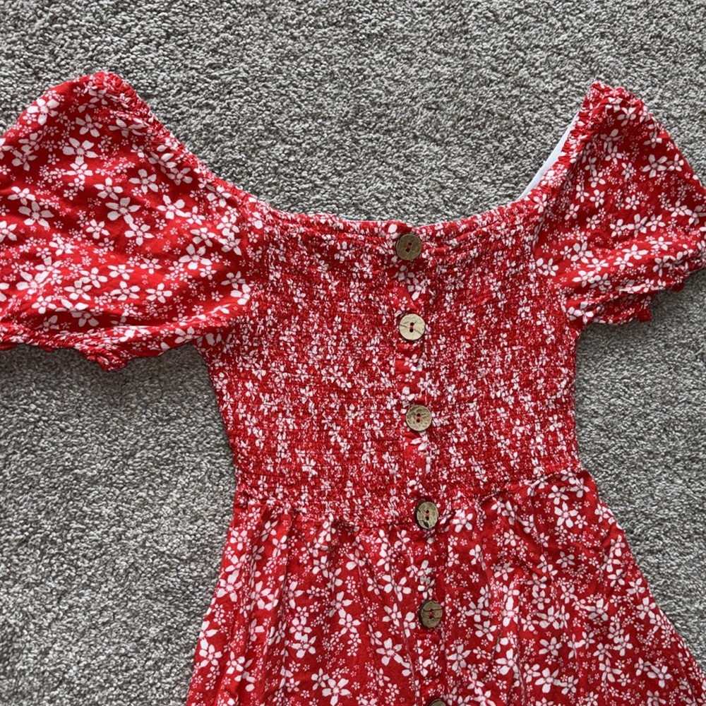 5 for $25🎈Roxy red dress - Picture 4 of 7